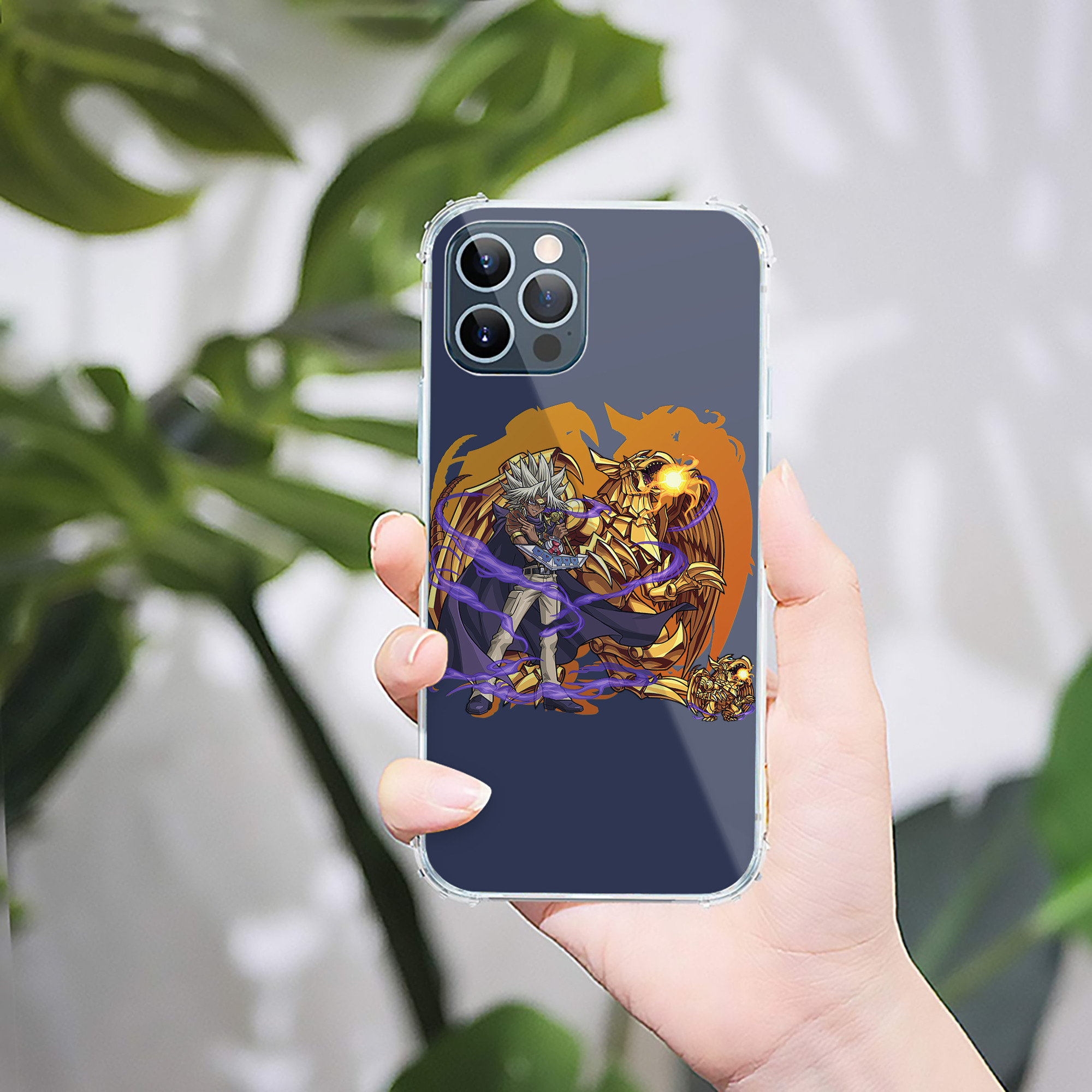 （画像用） 遊☆戯☆王 Yu-Gi-Oh! 【iPhone 12シリーズ対応】透明スマホケース（クリアソフトケース）
